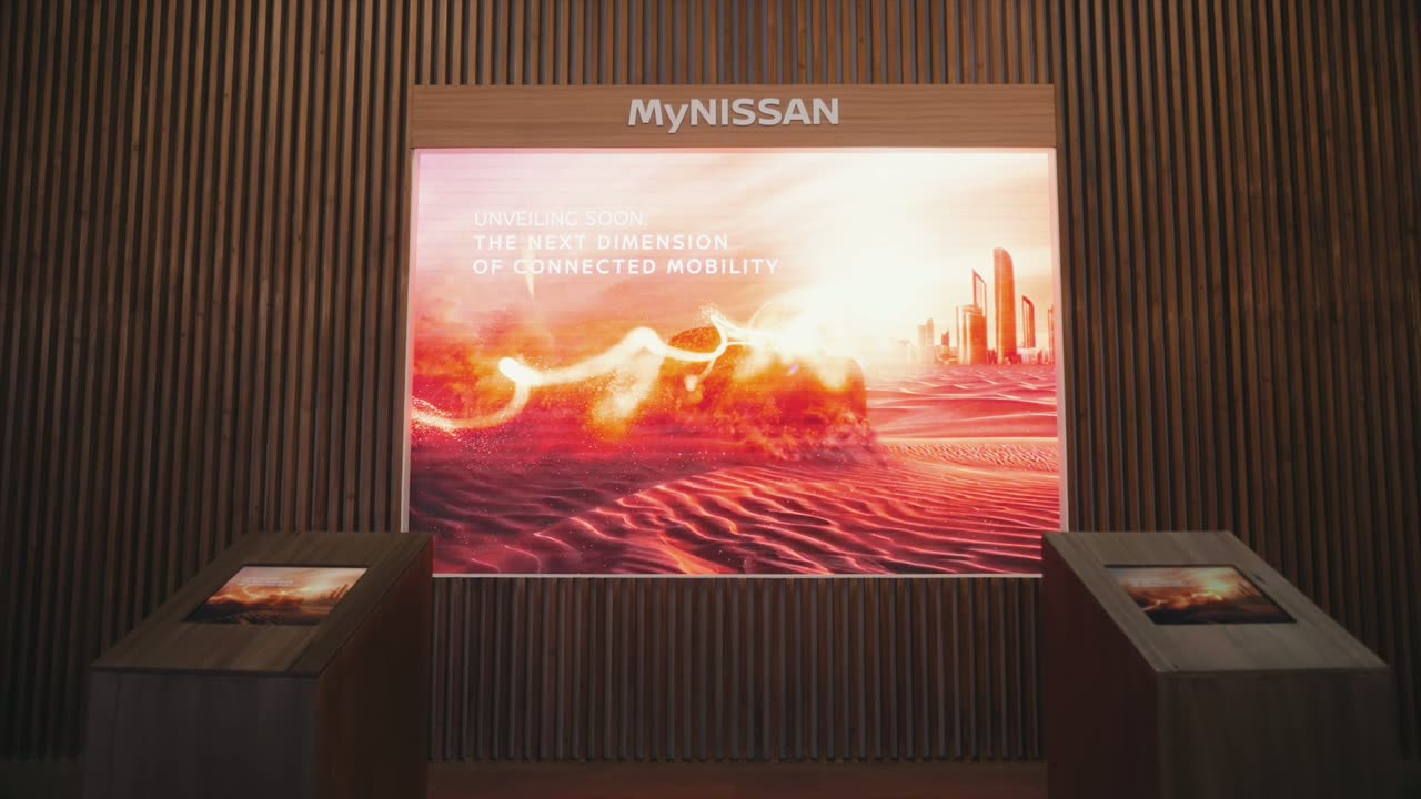 Nissan media wrap-up film
